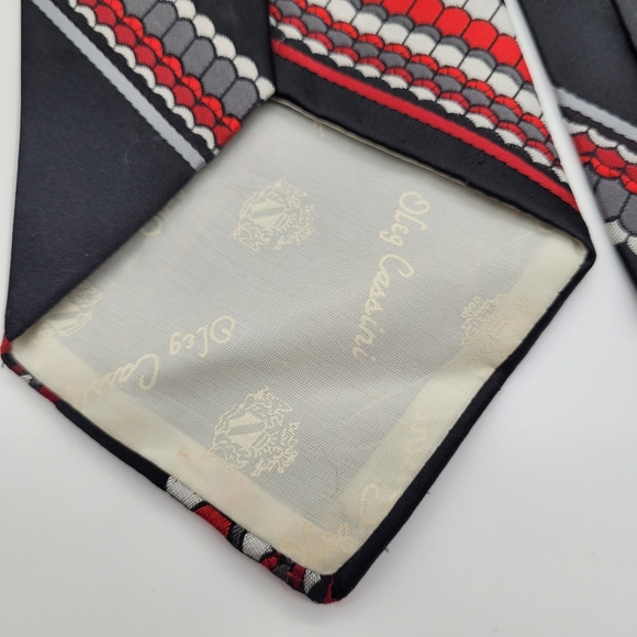 OLEG CASSINI | vintage pattern stripe tie - Picture 3 of 4